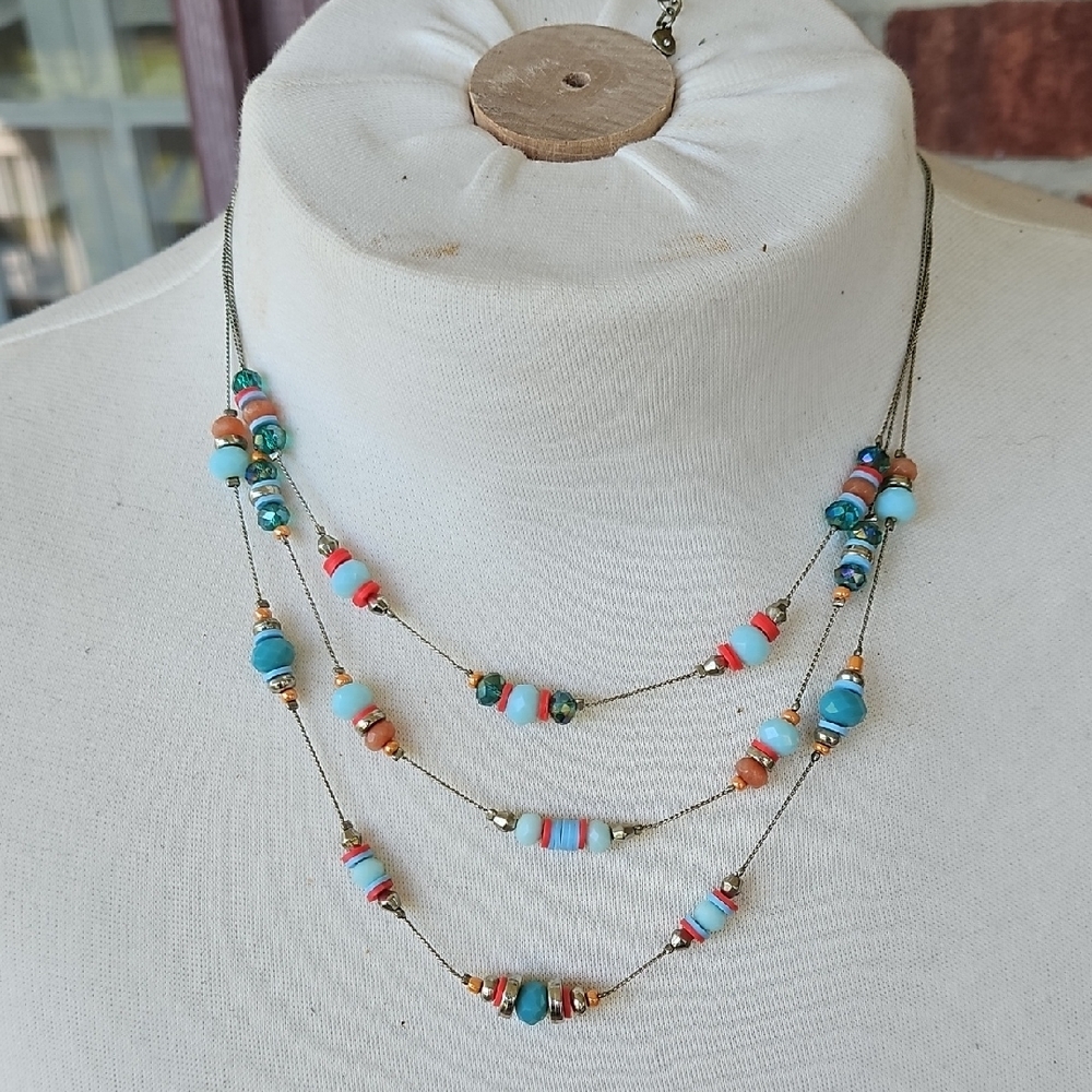 Multicolor Beaded Necklace